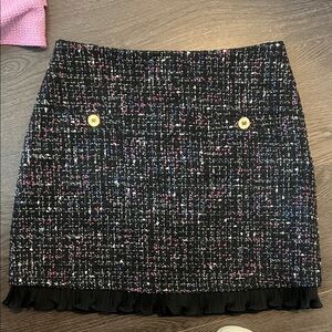 Sandro skirt -Tweed Mini Skirt